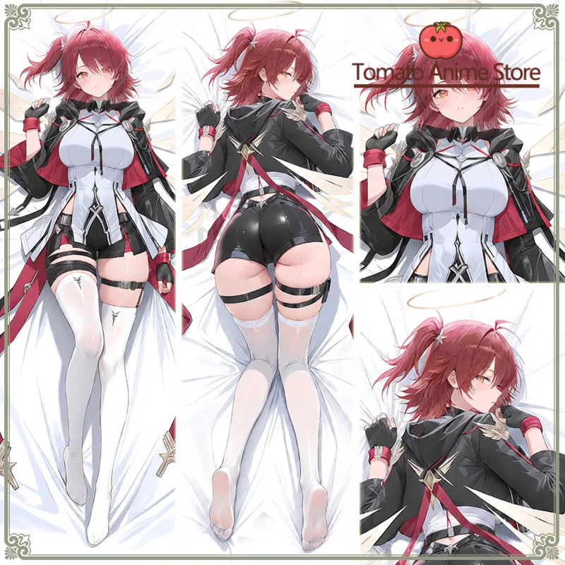 أنيمي لعبة Dakimakura هينغ الجسم Aknights Exusiai العهد الجديد كيس وسادة Otaku بطانات السرير عيد الميلاد