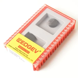 EDGEV Round PCBN CBN Insert RNMN0603 RNMN0903 RNMN0904 RNMN1203 RNMN120400 Plate Rolls Brake Disk CNC Lathe Turning Tool Cutter