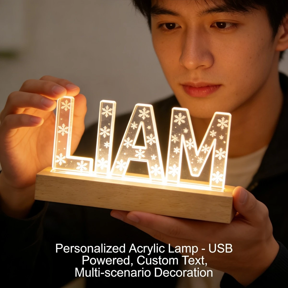 Personalisierte Acryl-LED-Nach – Wedding Led Bewertung und Preis