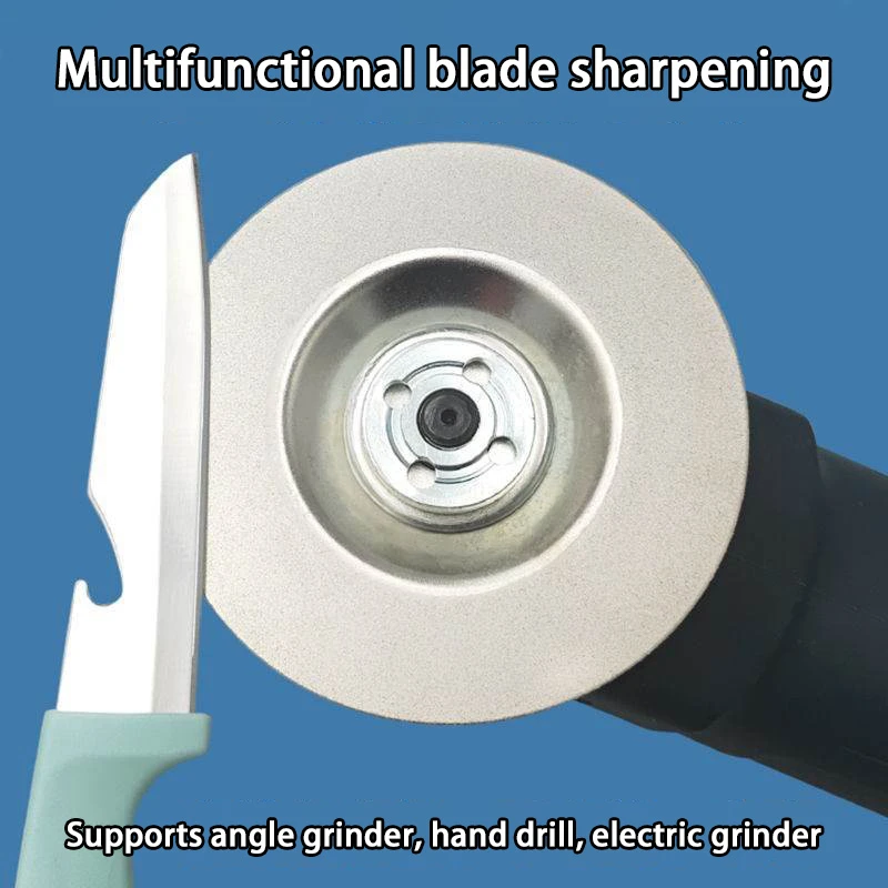 2025 Portable Angle Grinder Diamond Grinding Stone Knife Sharpener Accessories Professional Kitchen Sharpener Sharpening New