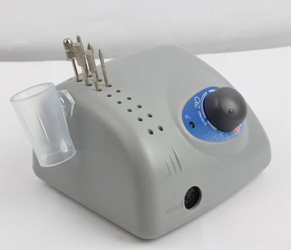 50000RPM Authent 65W trapano elettrico per unghie Strong 210 PRO 105LN DABO1A modello Manicure Pedicure lima per unghie Bit