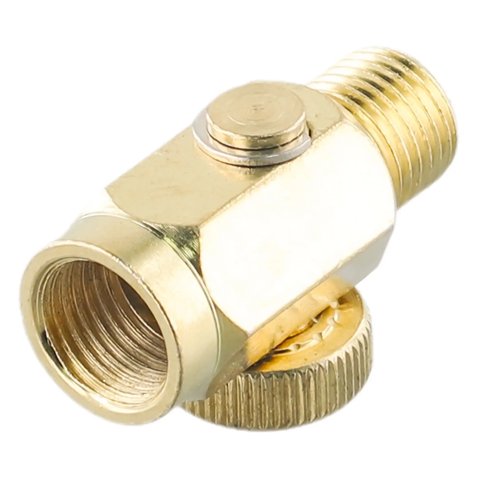 

High Quality Solid Brass Compressed Air Pressure Valve Tool with 1/4 NPT Threads 4PCS 1/4 NPT Inline Regulator