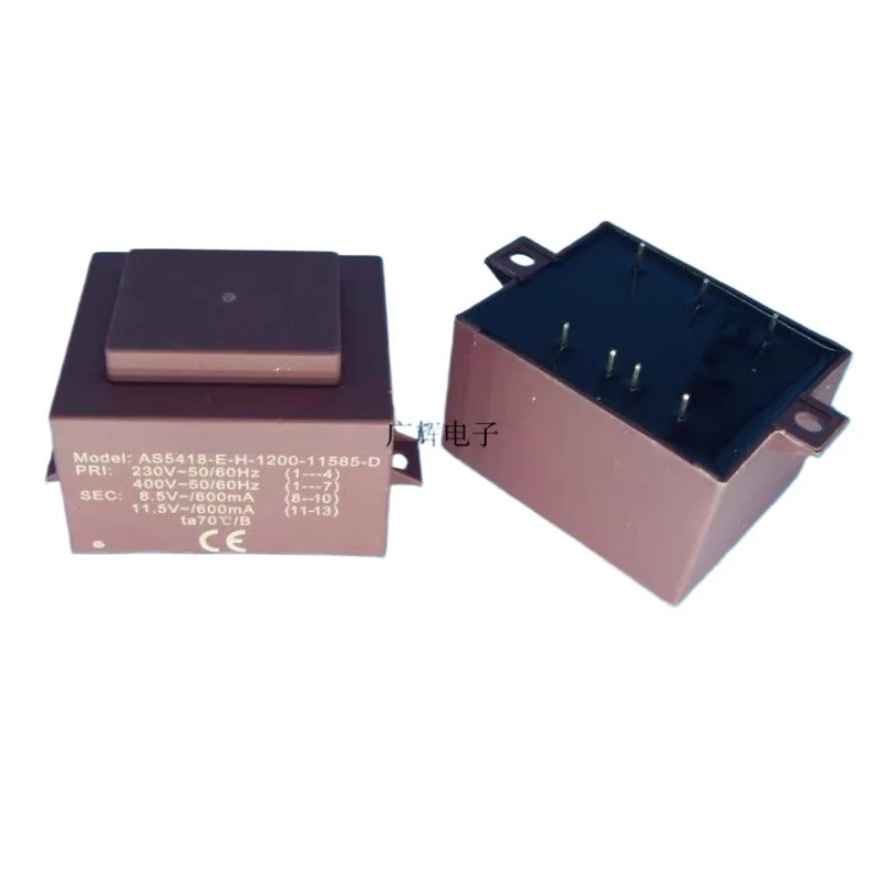 

Brand new original ASN Transformer AS5418 12VA input 0-230V-400V output 8.5V 11.5V replace B1406090 B 1406090