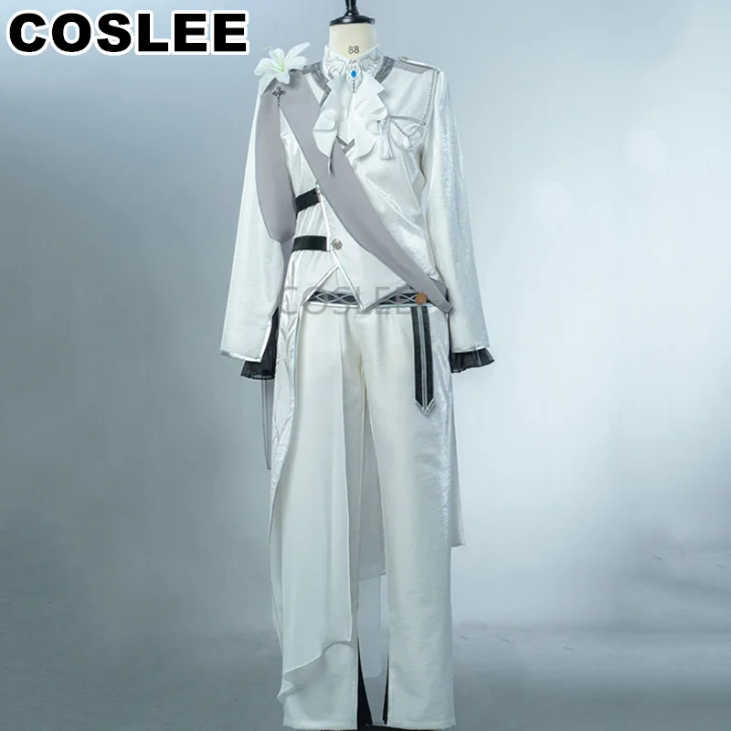 COSLEE [Customized] Vtuber NIJISANJI Kanae Knkn Cosplay Costume Handsome Uniform Halloween Party Outfit Men RolePlay Clothing Ne