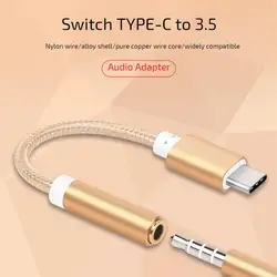 Baseus USB Type C to 3.5mm Jack Adapter  Jack Audio Cable Galaxy Female Headphone Jack Adapter USB C To Aux Audio Cable