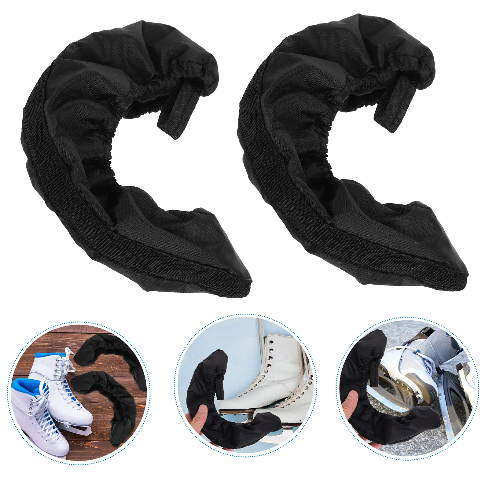 Protective Knife Cover for Skates Kids Ice Heavy-duty Blade Covers Inner Layer of Polar Fleece Roller Accessories Child