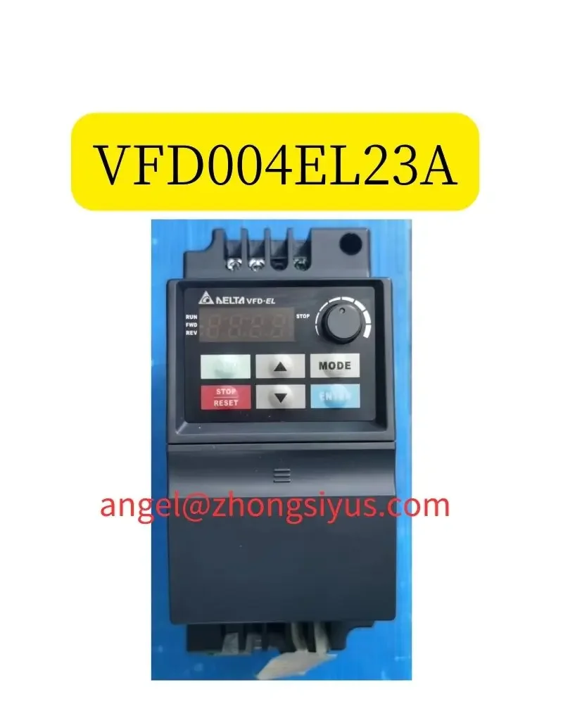 VFD004EL23A Used Delta inverter 0.4kW/0.5HP operation function OK