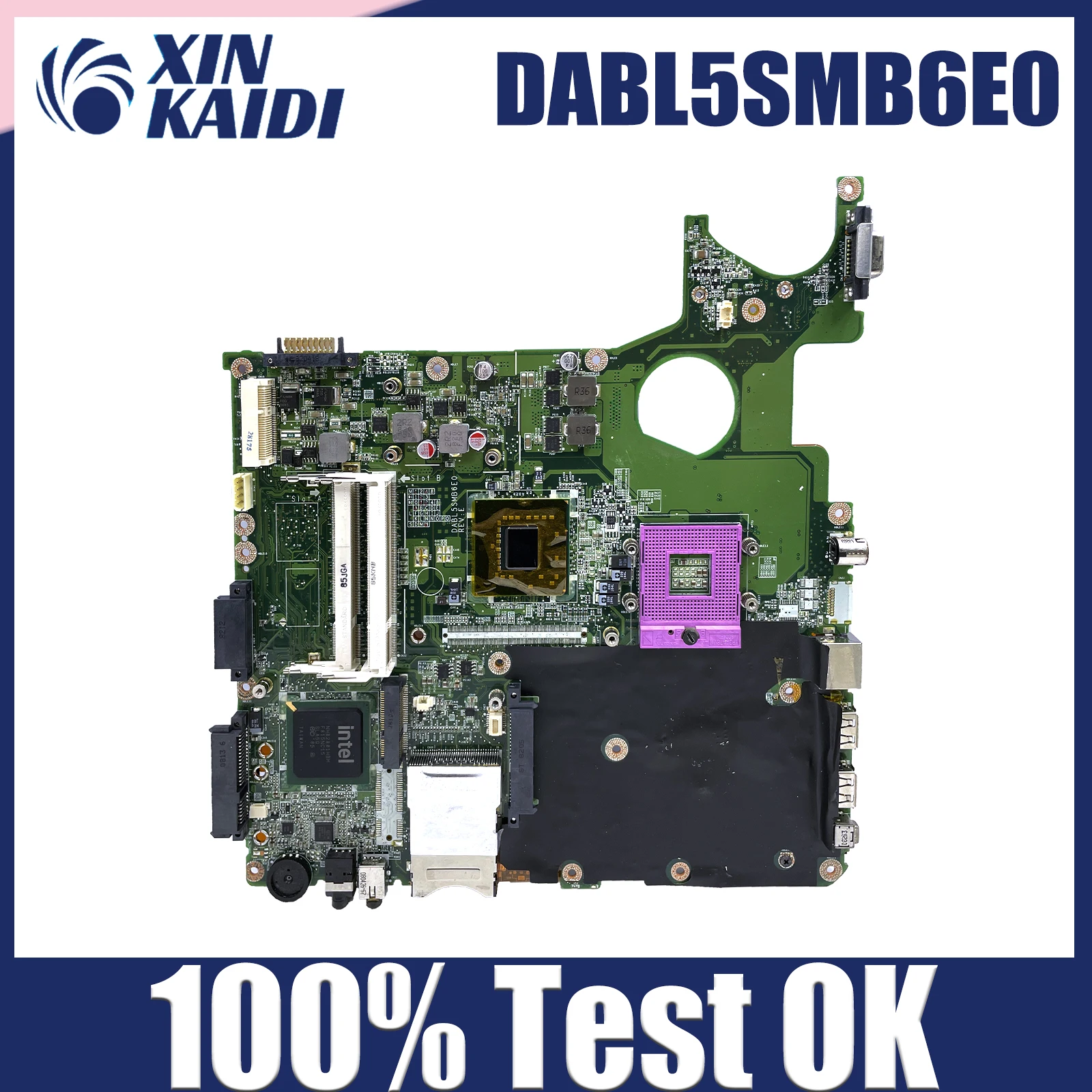 

For Toshiba Satellite Pro A300 A305 P300 P305 Laptop Motherboard A000041030 DABL5SMB6E0 100% Test OK