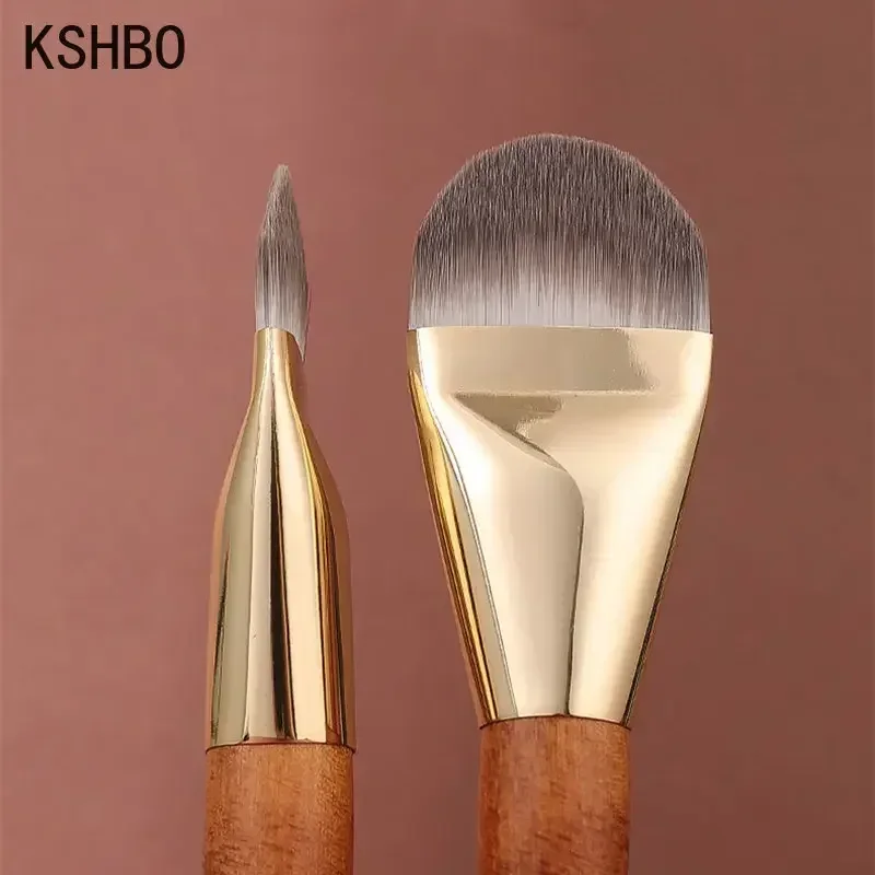 KSHBO Super Thin Foundation Concealer Cream Makeup Brush Liquid Foundation Face Base Professional Foundation Brush Make Up Tools