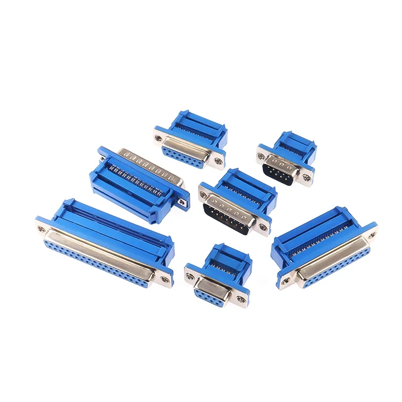 DIDC-DB9/15/25/37P solderless compression type male and female socket cable connector serial port socket connector