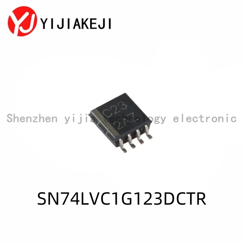 10pcs New original SN74LVC1G123DCTR MSOP-8 monostable multiharmonic oscillator chip