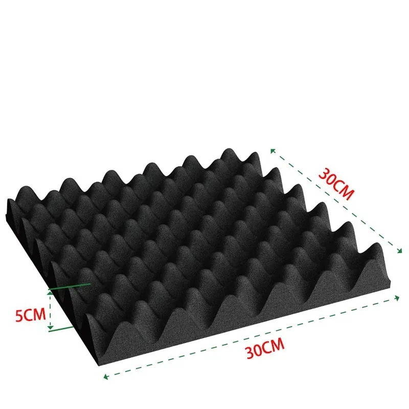 1 pcs High-Density Self-Adhesive Sound Absorbing Wall Pad, Noise Cancelling Foam Stickers for Home & Studio Wall Decoration
