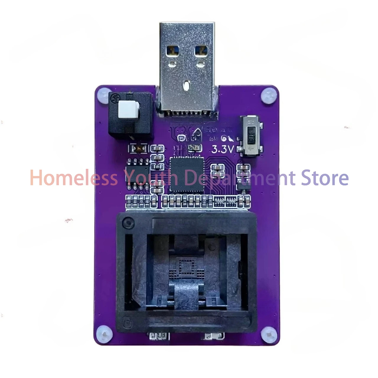 

153 burner seat to USB3.0 mirror read and write EMMC chip test bga153 test rack GL3224