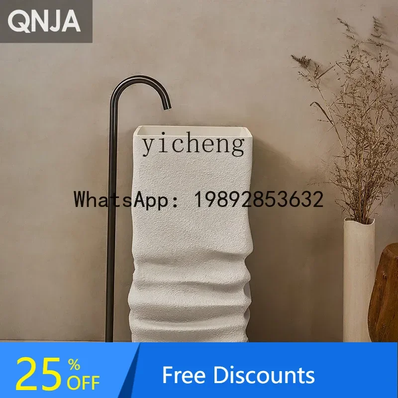 

LYY Floor-Standing Integrated Artistic Wash Basin