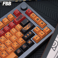 FBB Keycaps Japanese Anime Theme PBT MX Switches For Mechanical Keyboard Keycap Full Size DIY Computer Accessories 1.7mm Thick