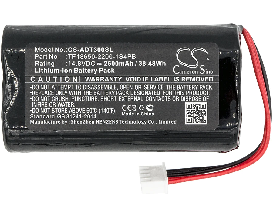 CS 2600mAh Battery For Audio Pro TF18650-2200-1S4PB Addon T3  Addon T9  Addon T10  T3  T9  T10