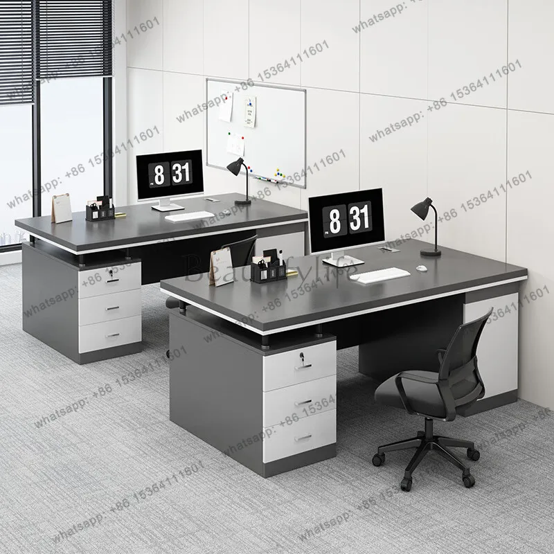 FG European Minimalist Office Desk Executive Bedroom Luxury Office Desk Mid Century Office Desk Standing Tavolino Lounge Furnitu