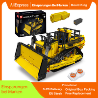 Mould King 15071/15084 Technical Truck Building Block Remote Control D11 Bulldozer Model Assembly Brick Toys Kids Christmas Gift