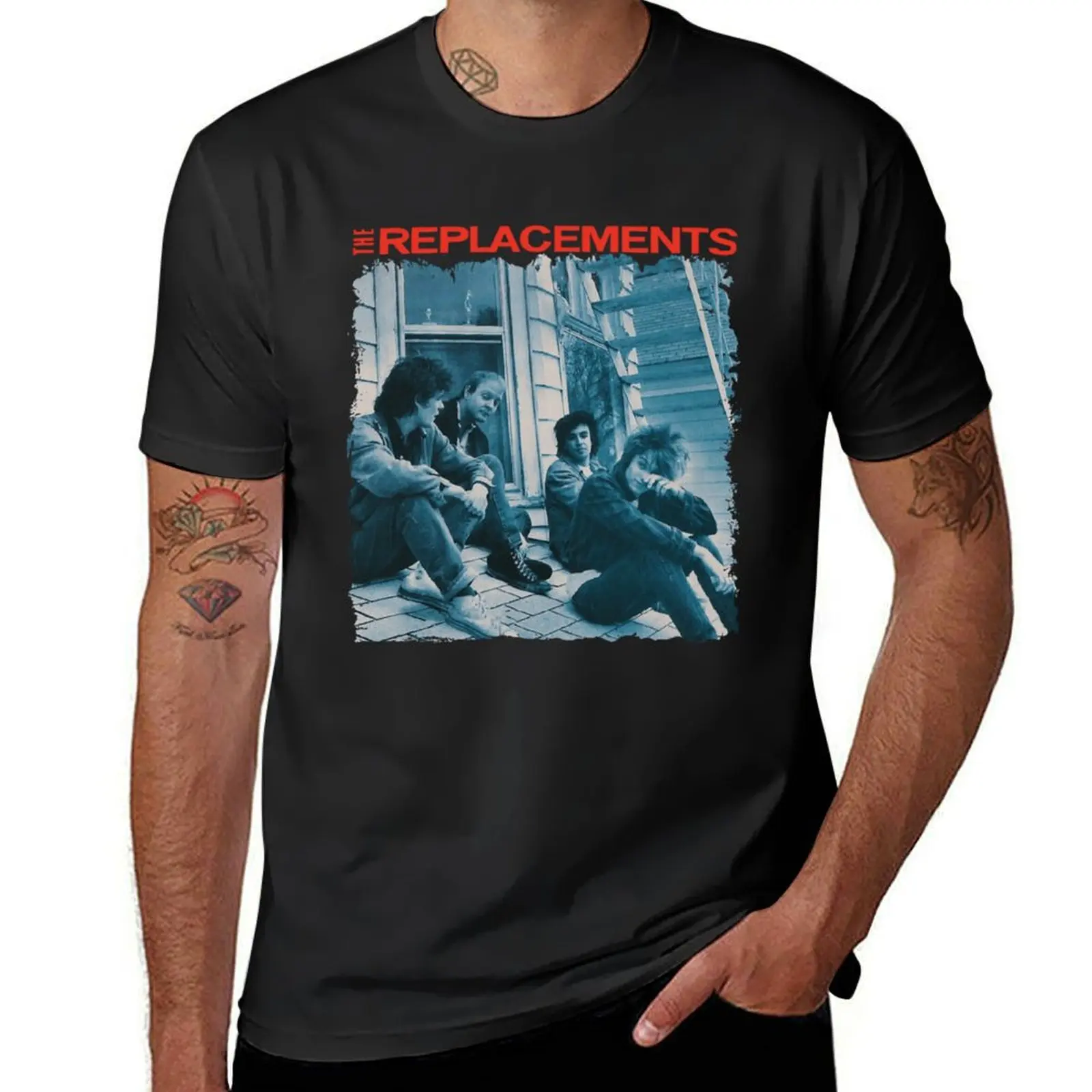 The Replacements - Let It Be T-Shirt heavyweights anime Short sleeve tee oversized mens t shirts pack