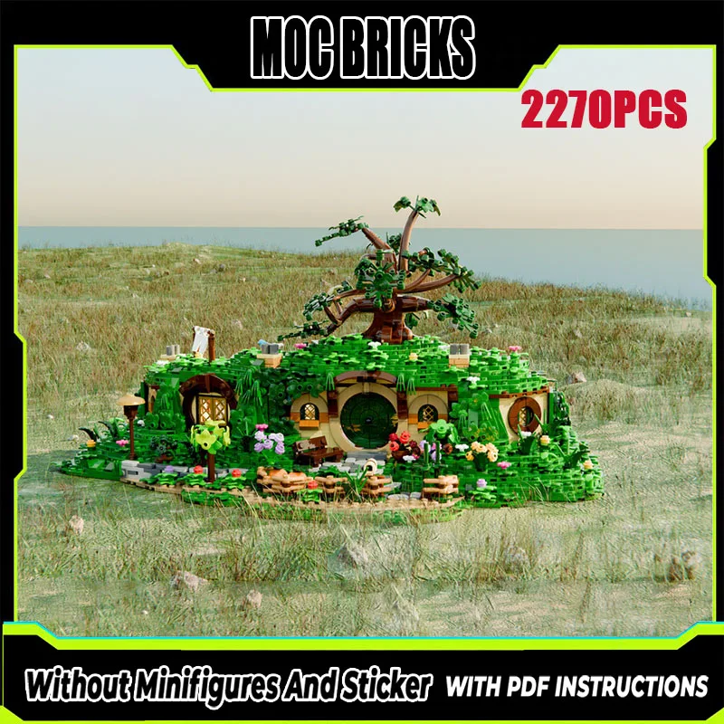 

New Moc Building Blocks Ring Movie Scene Model Shire Extended Series Modular Building Blocks Children's Festival Gift Toy DIYSet
