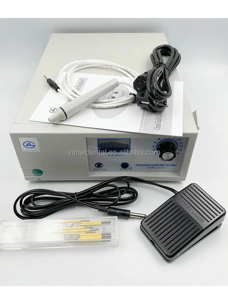 Newest High Frequency Electricity Knife Multifunction Pedal Control Teeth Electrocautery Treatment Machine For Clinical