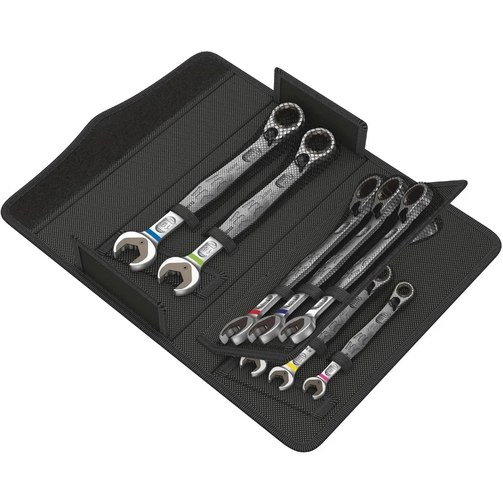 11-Piece Metric Ratcheting Wrench Set with Joker Switch Technology