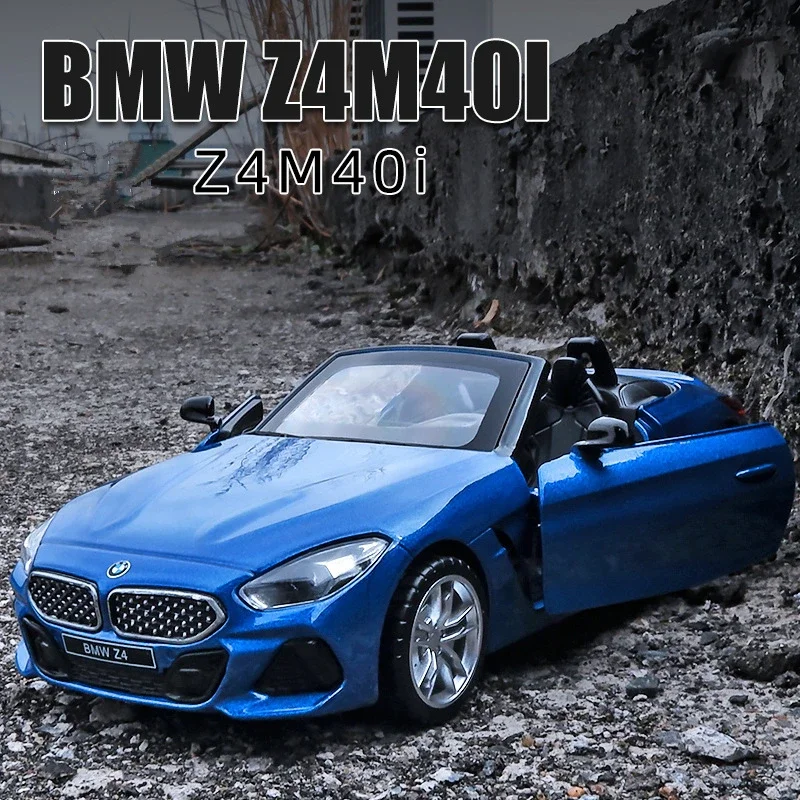 

1:32 BMW Z4 M40i Convertible Alloy Car Model Diecast Metal Vehicles Toy Car Model Collection High Simulation Model Children F100