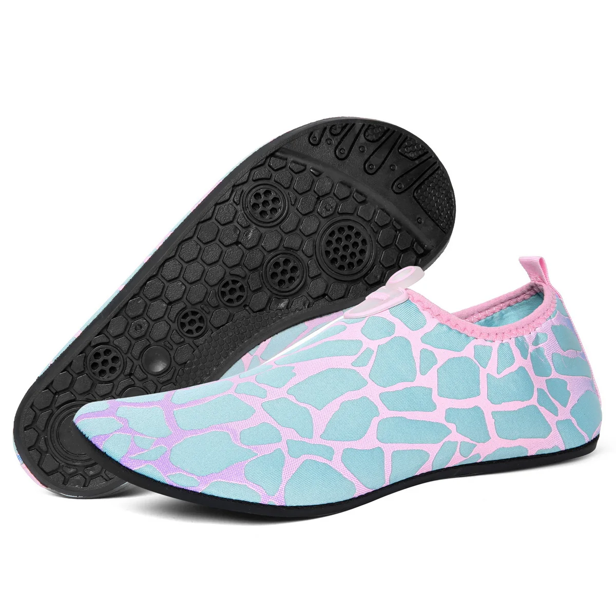 Quick Dry Water Shoes Rubber Sole Diving Shoes Unisex Beach Swimming Diving Socks Non-Slip Seaside Surfing Adult Kids Socks