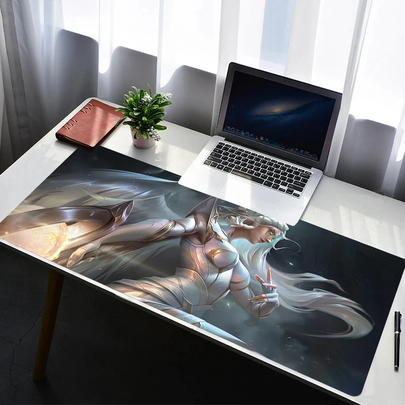Mouse Pad Laptop Non Slip Extended Desktop Mouse Mat Rubber Keyboard Pad L-league Of Legends Diana Gaming Accessories Mousepad