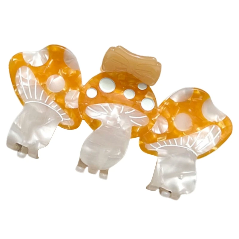 Mushroom Bows Hair Clip Elegant Hair Accessories Fashion Hairpin For Enhancing Any Look Party Hair Embellishments DXAA