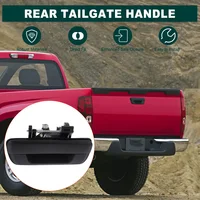 Manija de puerta trasera de coche, manija de maletero trasero, manija de puerta trasera para Chevrolet Colorado 2004-2014 GMC Canyon 2004-2012 LHD 97319415