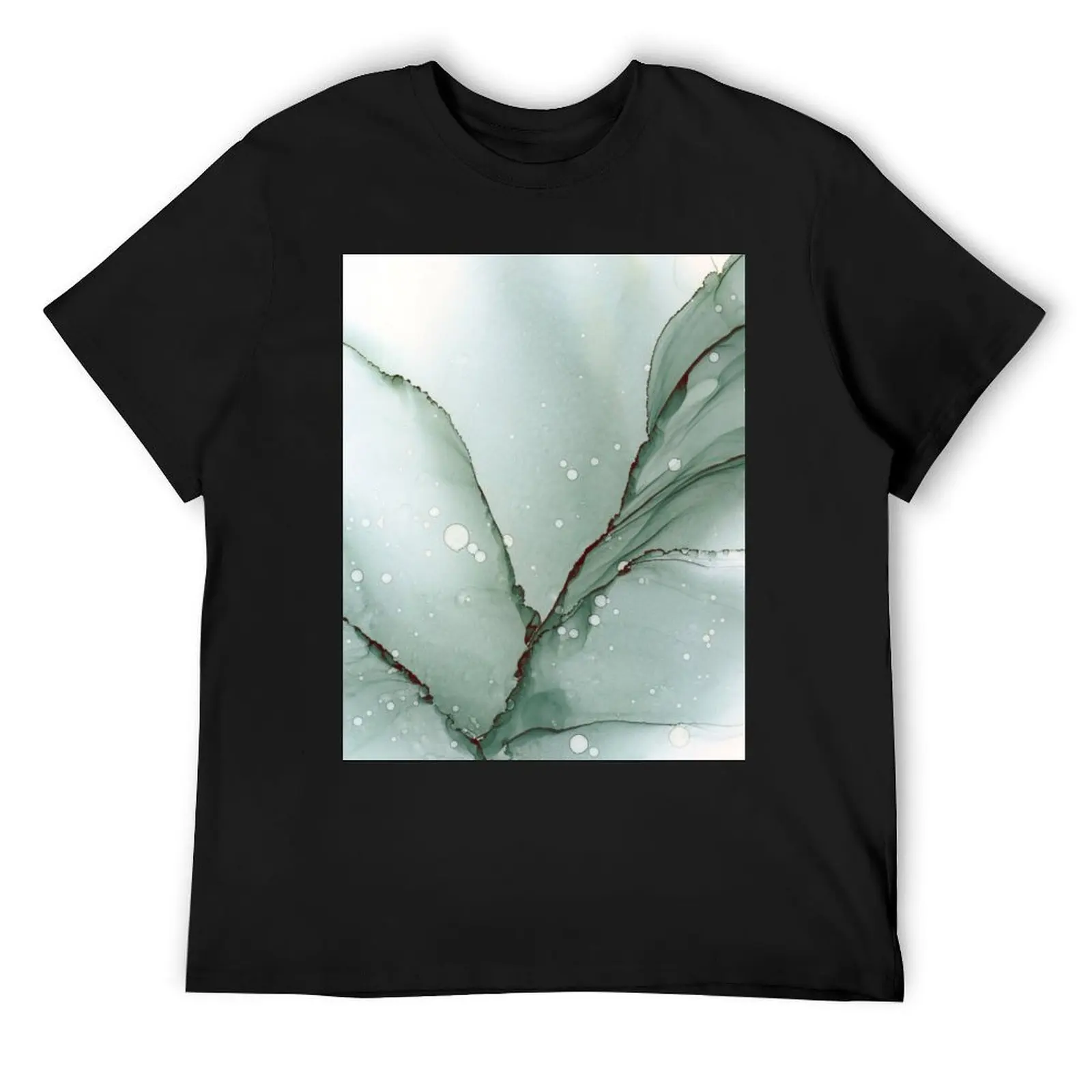 

Silent - Mixed Media Art T-Shirt graphic t shirt vintage oversize t-shirts man summer clothes compression shirt men