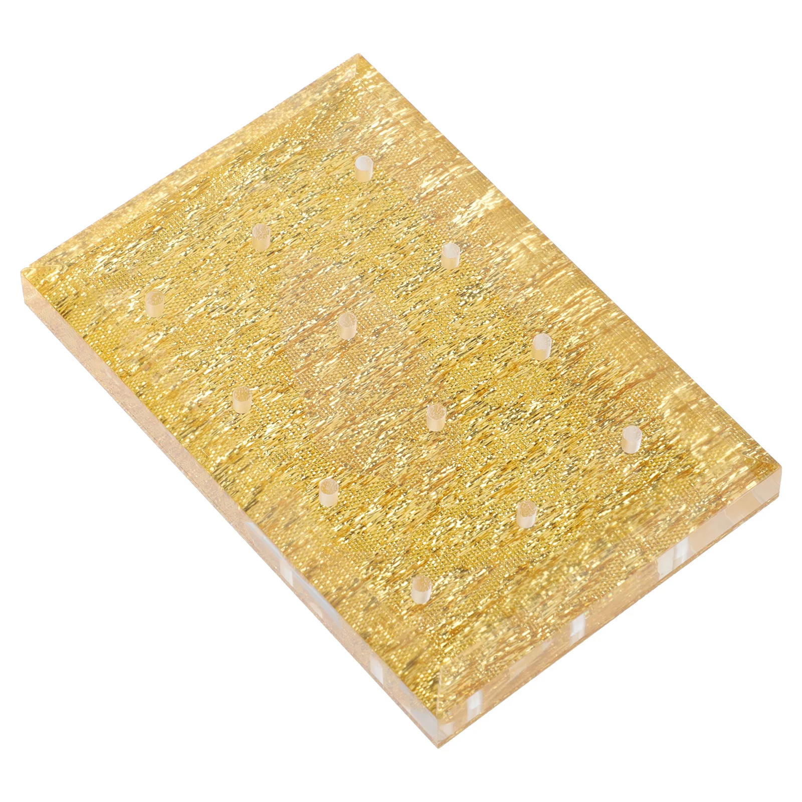 1個入りネイルドリルビットオーガナイザー、12穴アクリル製研磨ヘッドディスプレイ棚収納ラック、マニキュアツールネイルアートアクセサリー用