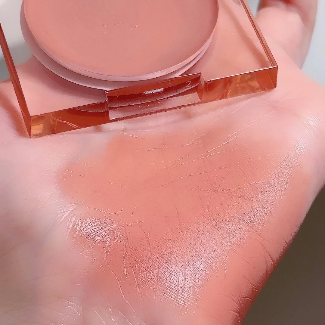 Girl's Pink Face Blush Palette Rose Cherry Cheek Tint Blusher แต่งหน้า Matte Peach Rouge Contour Shadow