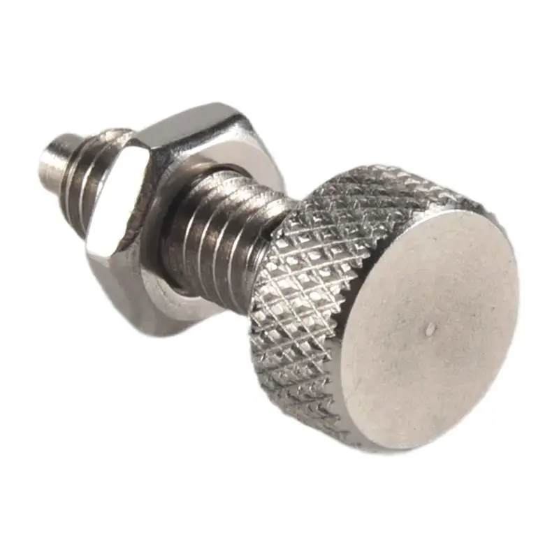 L68A Hand Retractable Spring Plunger With Knurled Handle Stainless Steel Lock-Out M6 Type Release Pins For Rolling Toolbox