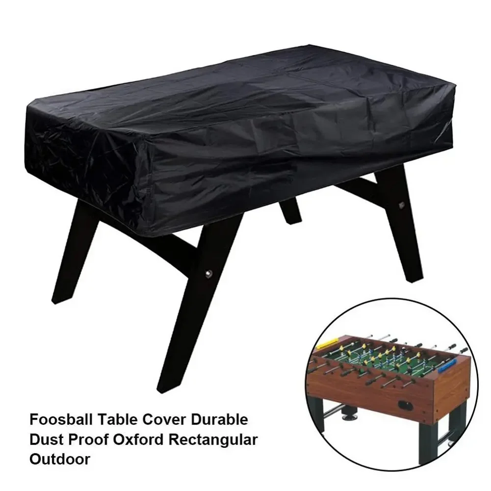 Outdoor impermeável e Sunproof Futebol Table Cover, 420D Oxford Tecido Table Cover, All Weather Resistant Toalha de mesa