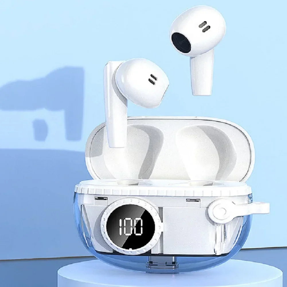 Nuevo Auriculares inalámbricos Bluetooth M25 TWS para videojuegos, música, cancelación de ruido, auriculares deportivos para correr, auriculares intrauditivos inalámbricos verdaderos