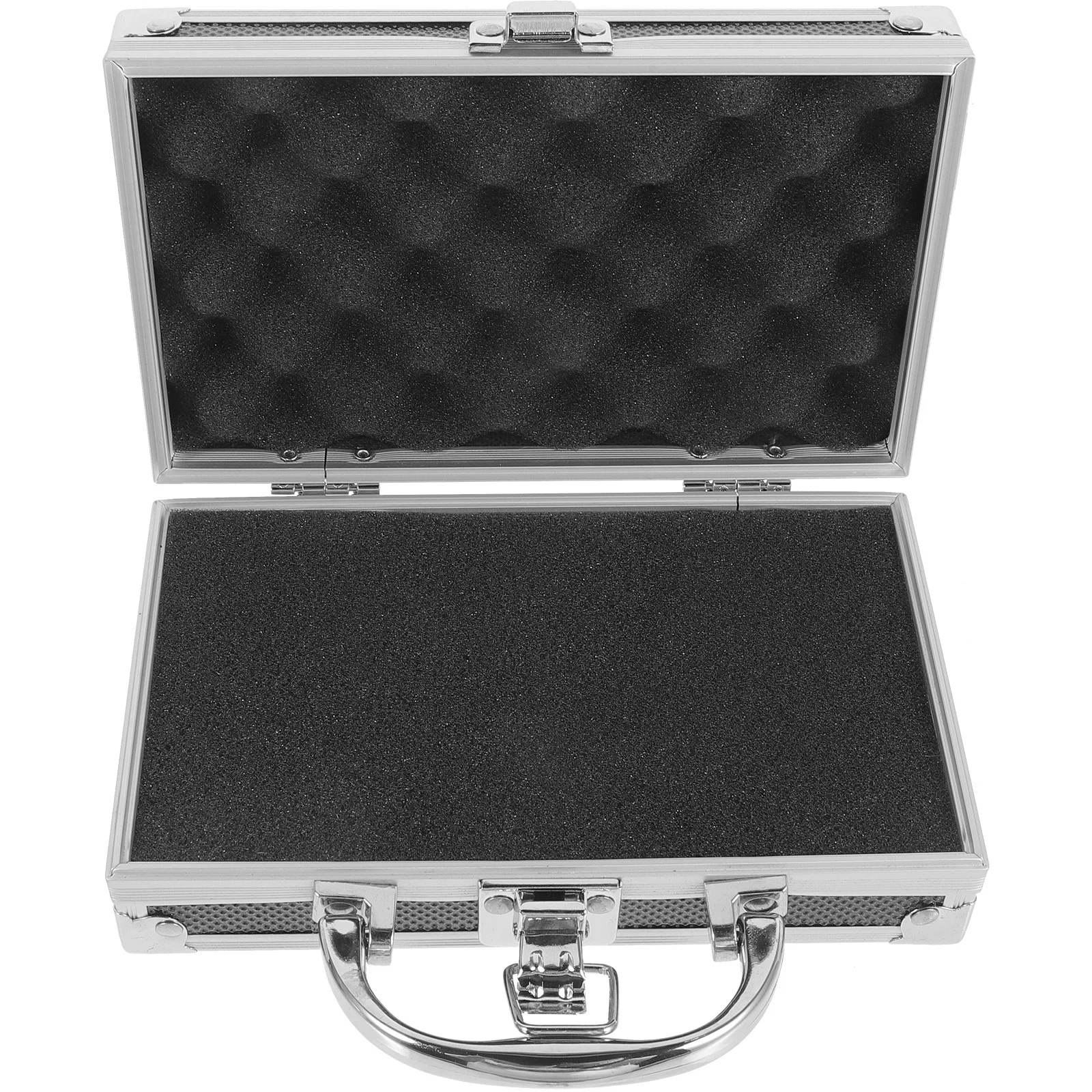 صندوق تخزين الأدوات المحمول عالي السعة من سبائك الألومنيوم للإسعافات الأولية حاوية صندوق أدوات محمولة للسفر #6