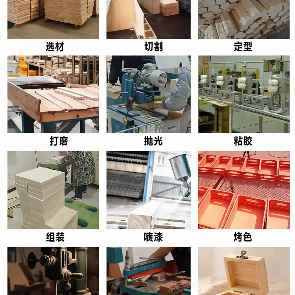 Minimalist Pine Wood Hexagon Gift Box Storage Container Jewelry Case Ornament Decor For Party Wedding Festival Presents