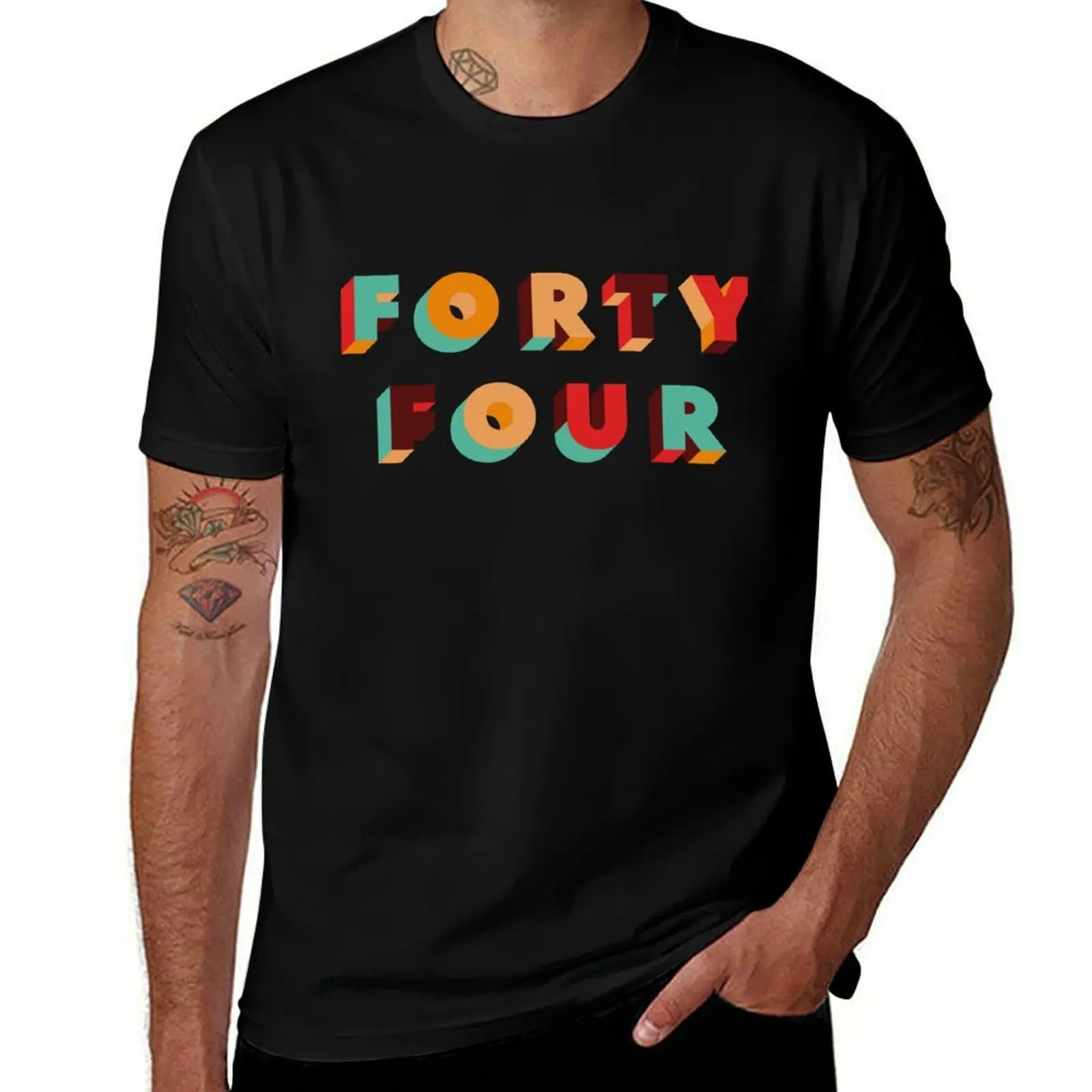 

How Ridiculous Merch 44 Block Colour || forty four T-Shirt cotton tshirt 100% T-Shirt