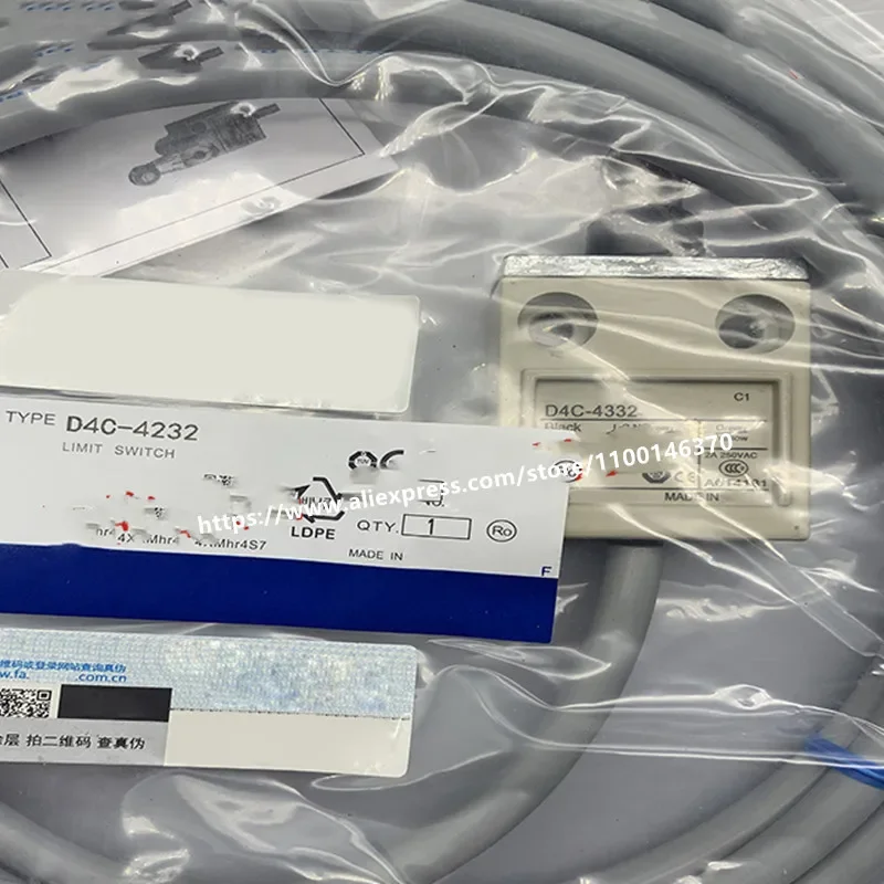 

2Pcs New High quality rproof strip line switch D4C-1232 D4C-1432 D4C-1632 D4C-4232 D4C-4432 D4C-1332 D4C-1532 D4C-4220 D4C-1603