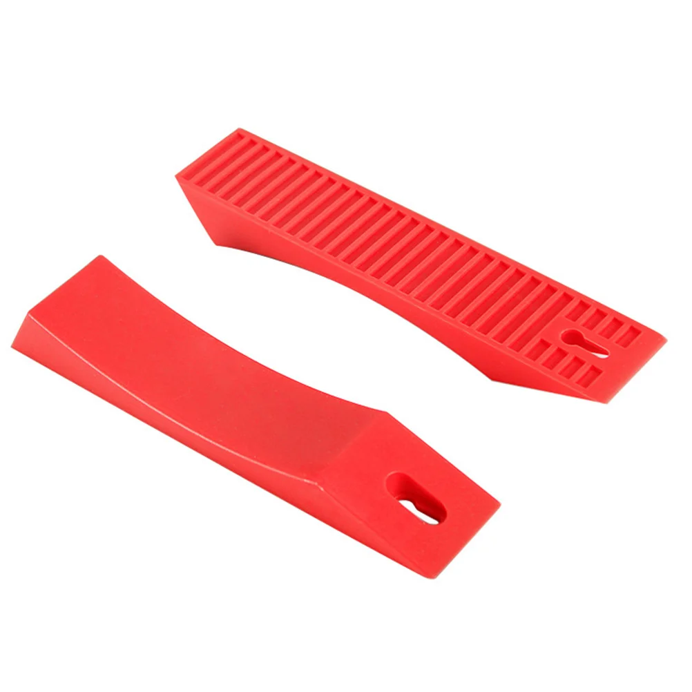 

2 Pcs Barbell Pad Silicone Wedge Plastic Stand Deadlift Fitness Room Supplies Wedges Weight Lifting Portable Jack