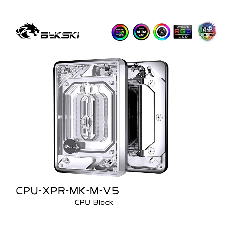 Bloque CPU Bykski LGA1700 AMD Ryzen – Microcanal Refrigeración Líquida