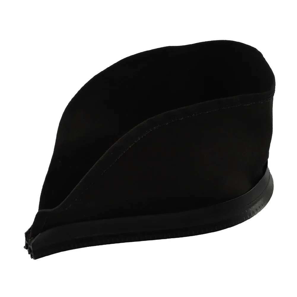1pc Welding Helmet Bib Leather Flame Retardant Heat Resistant Wrap Neck Protection Welding Neck Protector Helmet Integration
