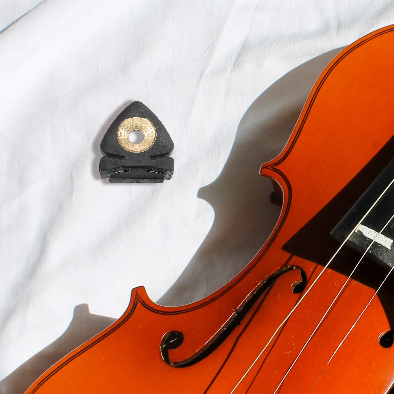 

Violin Mute Late-night Practice Accessory Bass Metal Major Shared Space Rubber for