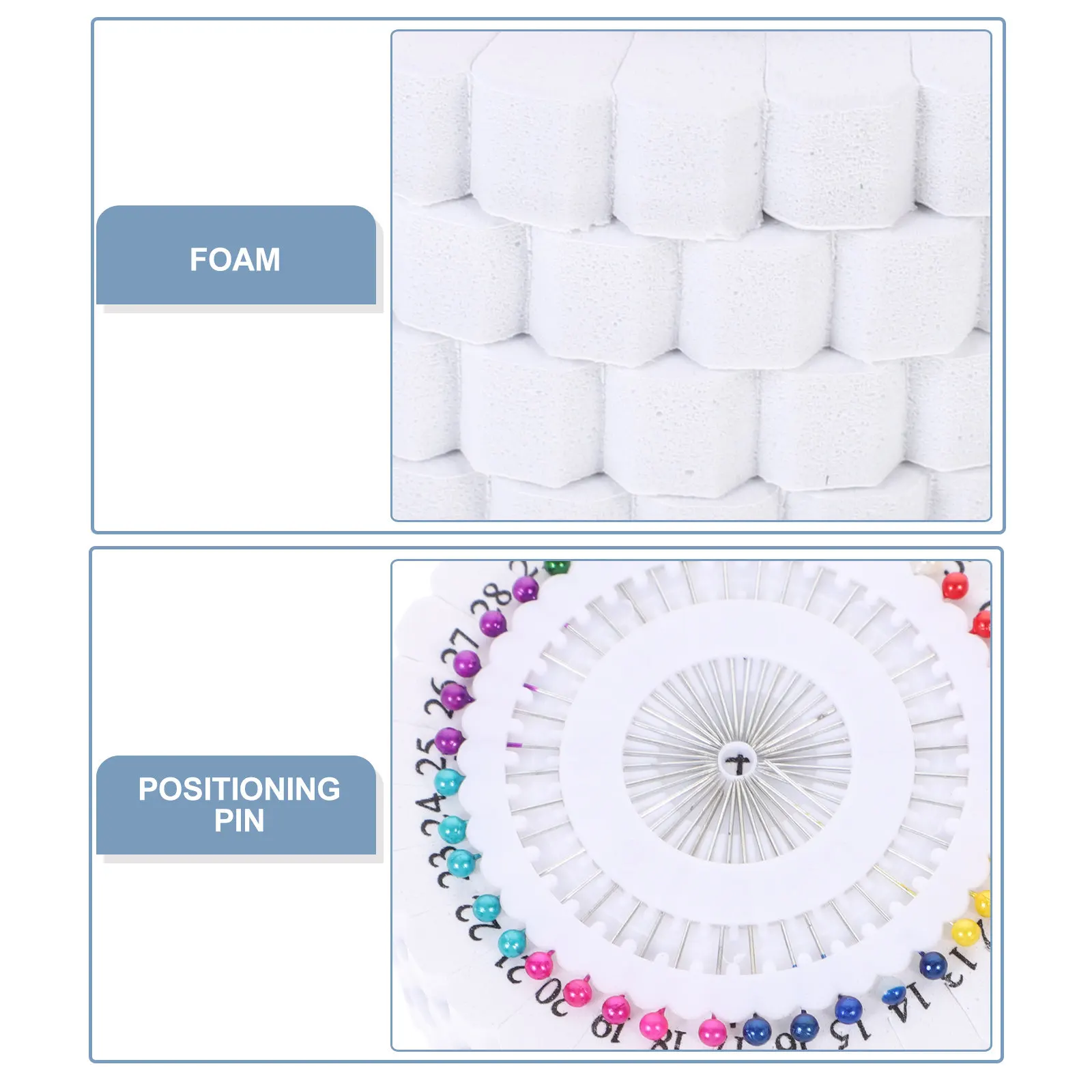 1Set Kumihimo Knitting Disk Round Braiding Board with Positioning Pins for Handmade Bracelet DIY Craft Jewelry Making Tools