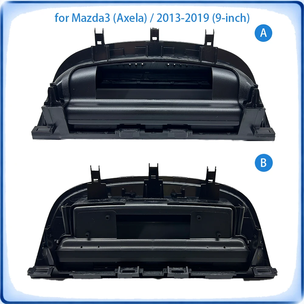 Car Radio Fascia Frame For Mazda 3 Axela 2013-2019 9 inch With Canbus Decoder & Wiring Harness Car Accessories Plug & Play