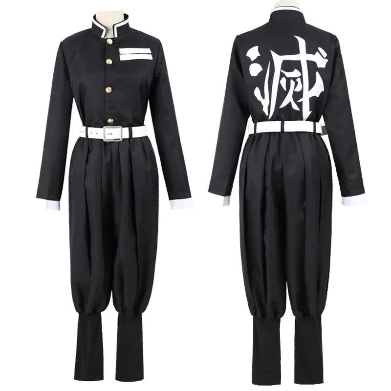 Anime Shinobu Haori Wig Kochou Shinobu Cosplay Demon Slayer Cosplay Costume Kimono Uniform Coat for Woman Halloween Costume