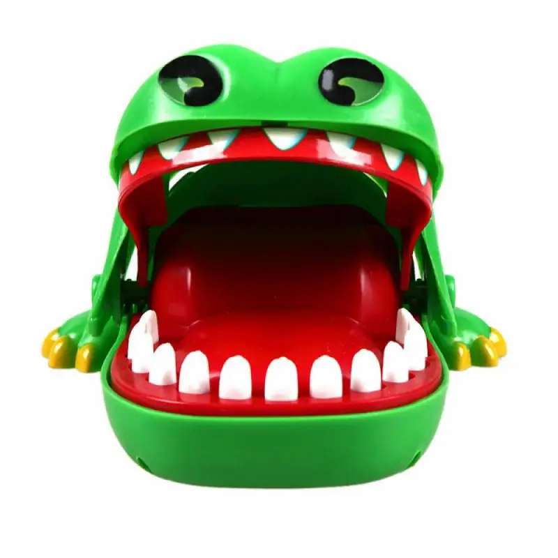 Crocodile Jokes Bite Finger Game Mouth Tooth Alligator Creative Jokes Children\'s Toys Parent-Child Family Trick Desktop Game