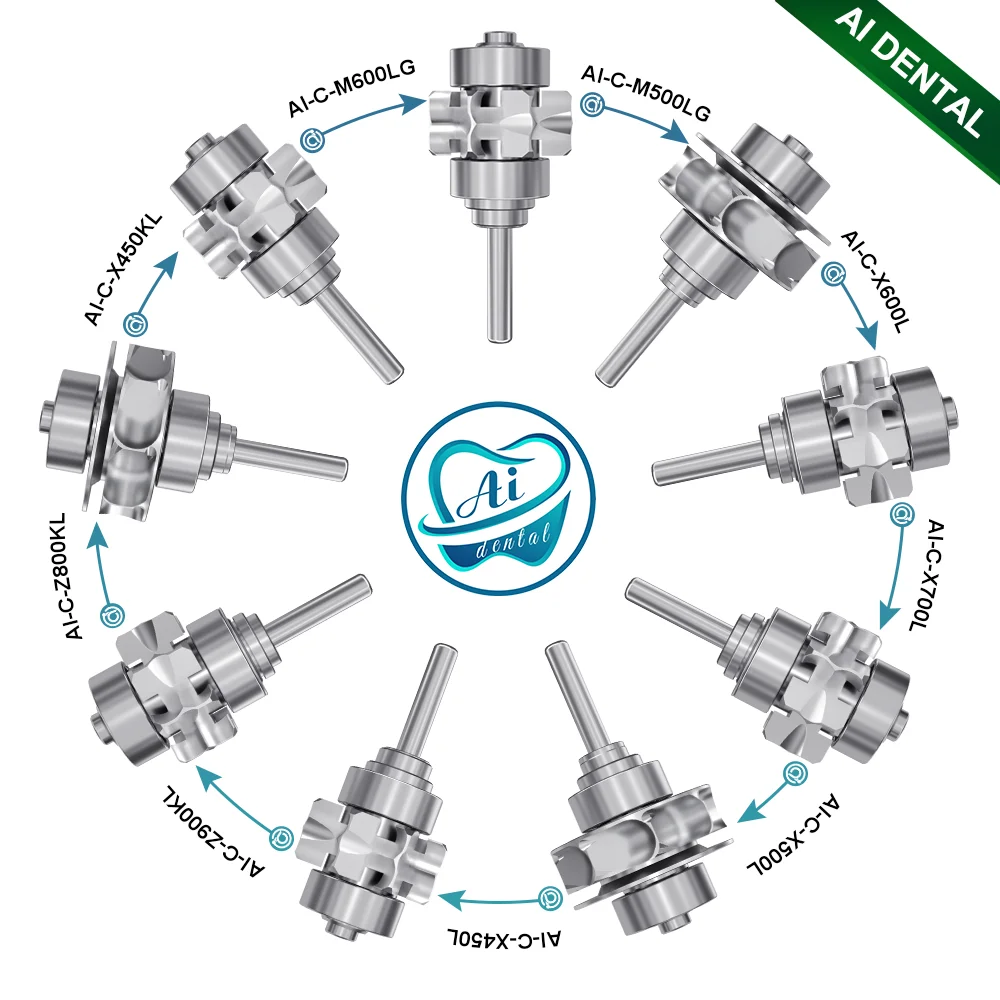 

Dental Air Turbine Cartridge Rotor Repair Bearing Removal Tool Replacement compatible Standard/Large Head High Speed Handpiece